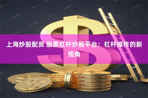 上海炒股配资 股票杠杆炒股平台：杠杆操作的新视角